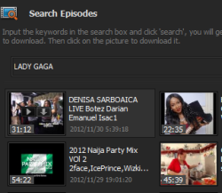 Episode search engine