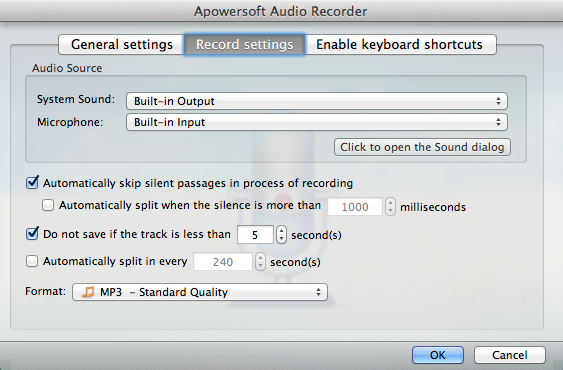 Apowersoft Audio Recorder for Mac – 音频录制软件[OS X]丨反斗限免