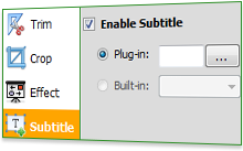 edit subtitles