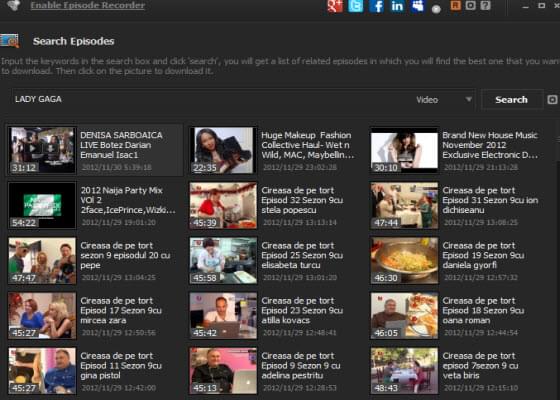 search episodes