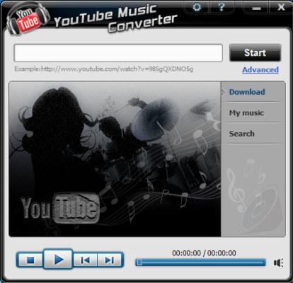 main interface