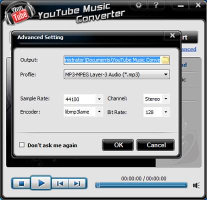 advanced setting