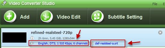 Import outside audio and Subtitle for your videos