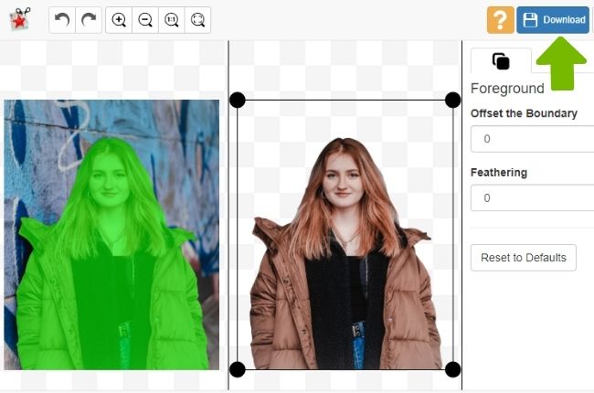 transparent image converter photoscissors online